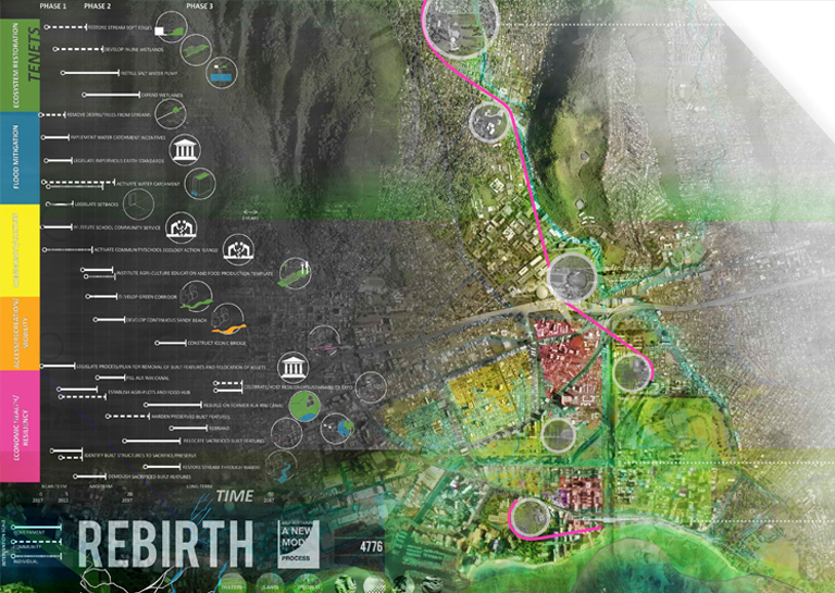"Rebirth" From the Ala Wai Student Design Competition