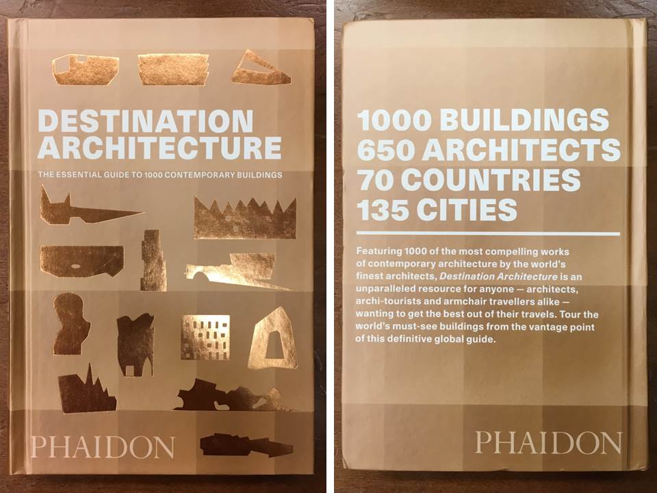 3 cover front and back Phaidon Destination Architecture Book