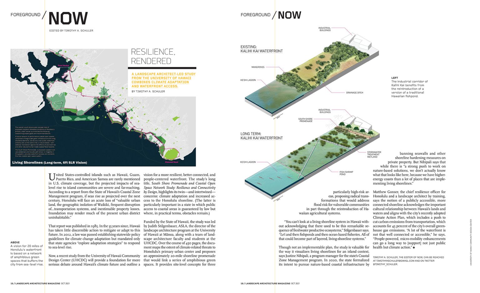 UHCDC South Shore Project Featured in Landscape Architecture Magazine
