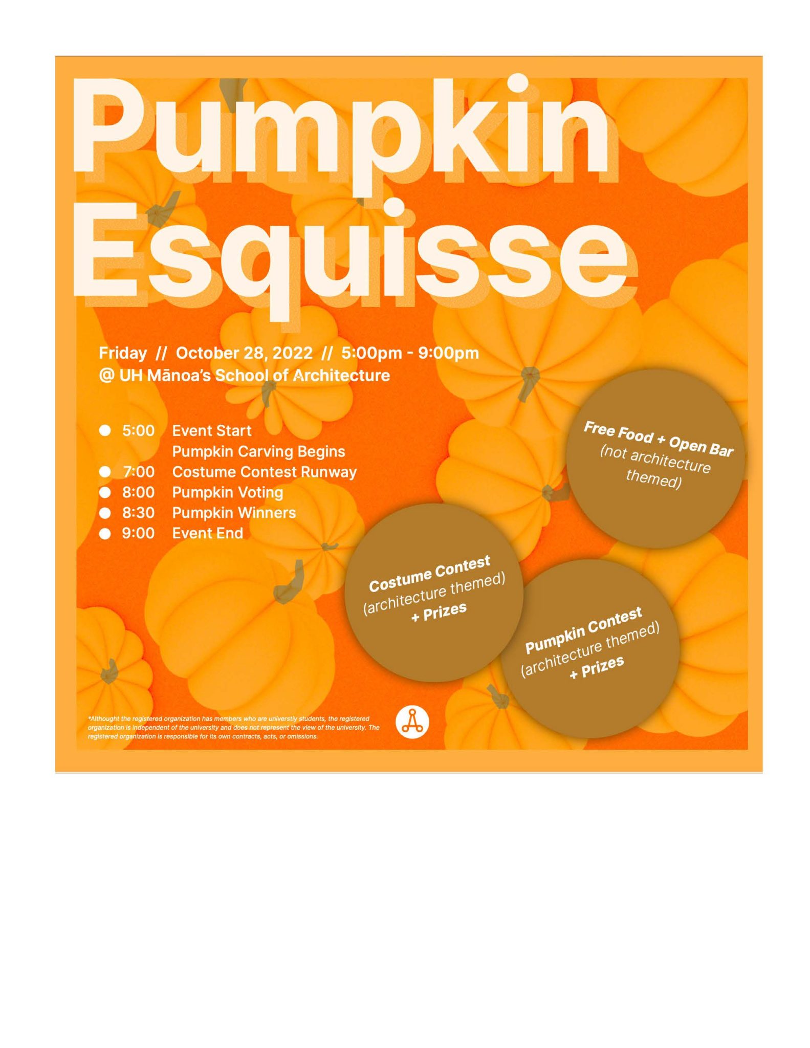 AIAS Pumpkin Esquisse October 28, 2022