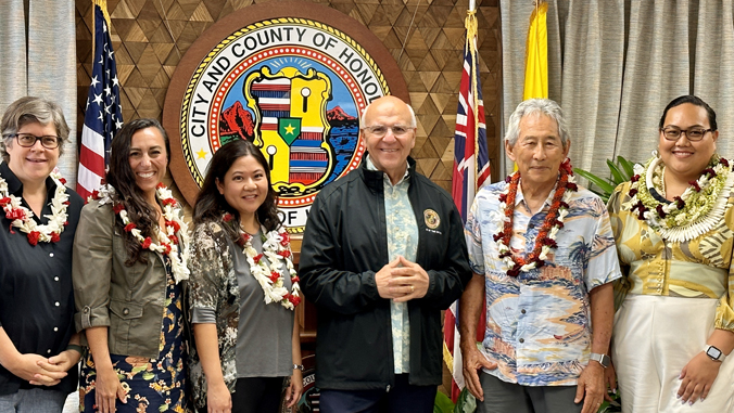 Prof. Stilgenbauer:  Appointed to the C&C of Honolulu Board of Parks and Recreation