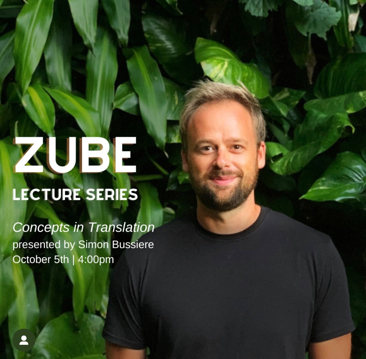 Simon Bussiere on the UMass Zube Lecture Series - “Concepts” in Translation