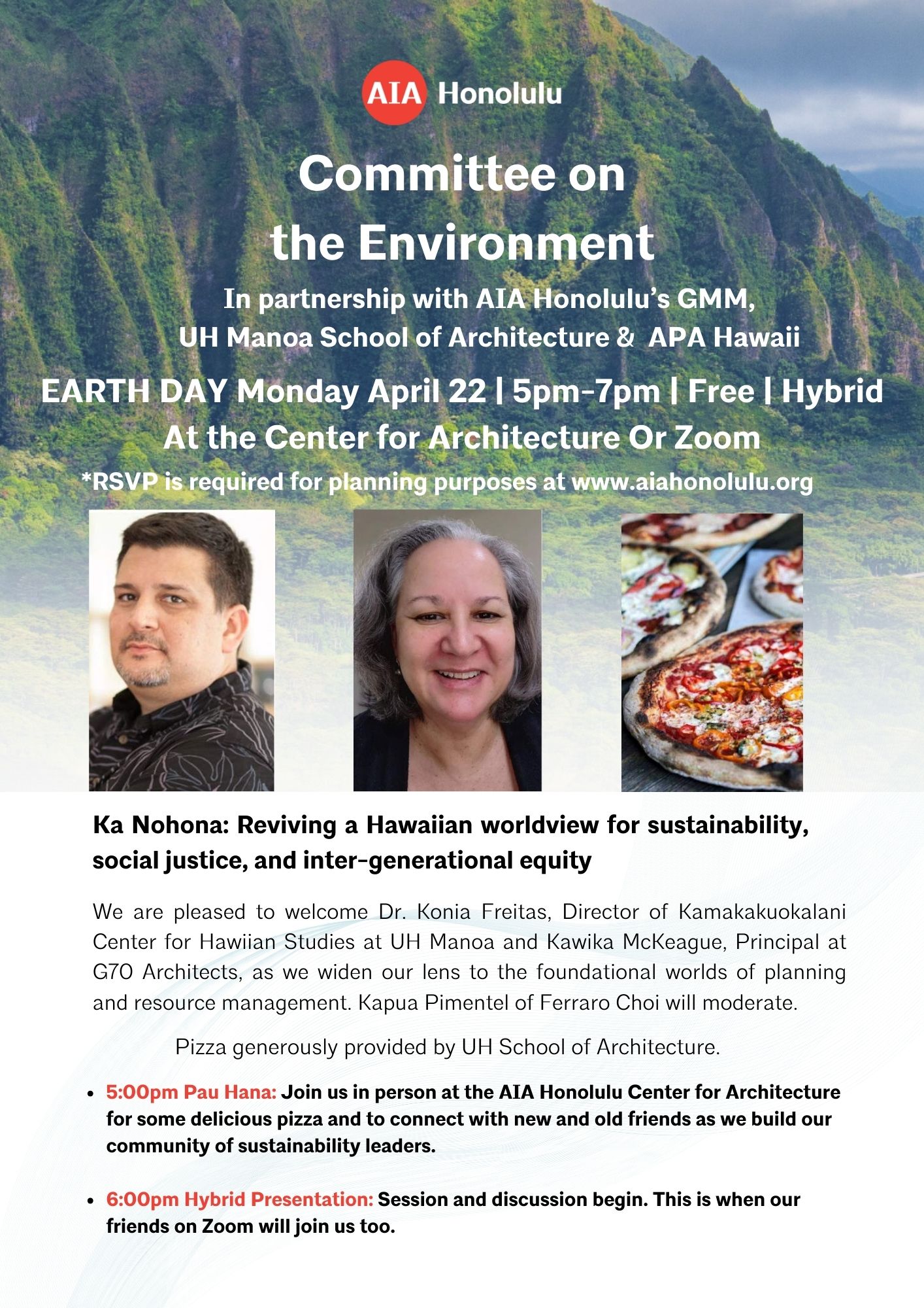 April 22, 2024 Earth Day Presentation at AIA Honolulu